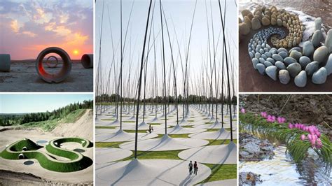 Famous Works of Land Art (Earth Art) .